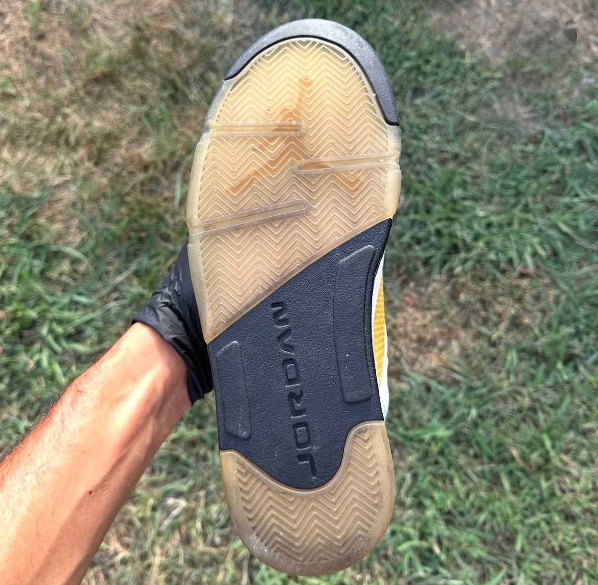 Ice Soles before cleaning